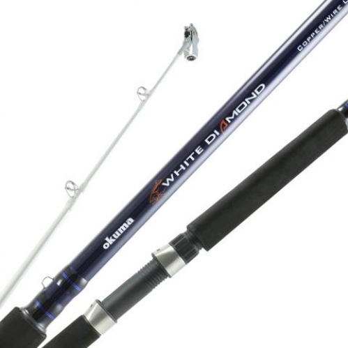 Okuma Rods (trolling) White Diamond Downrigger Rods